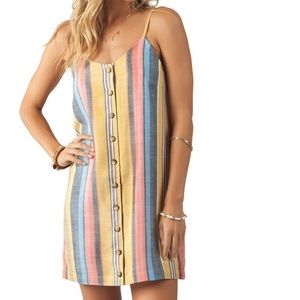 Rip Curl Ashore striped mini dress
